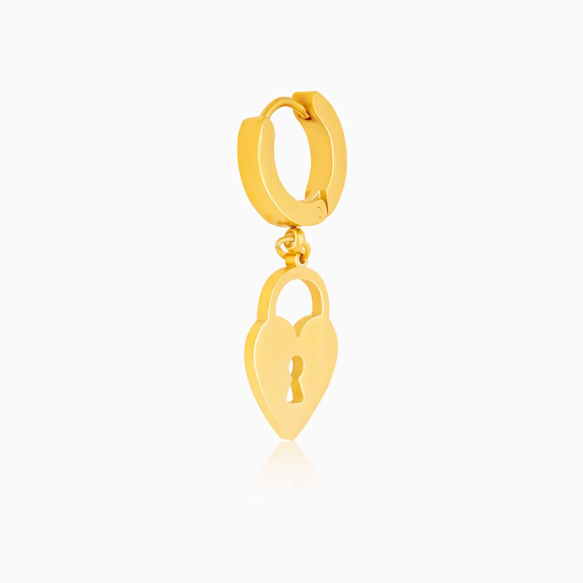 Love Lock Drop Earrings