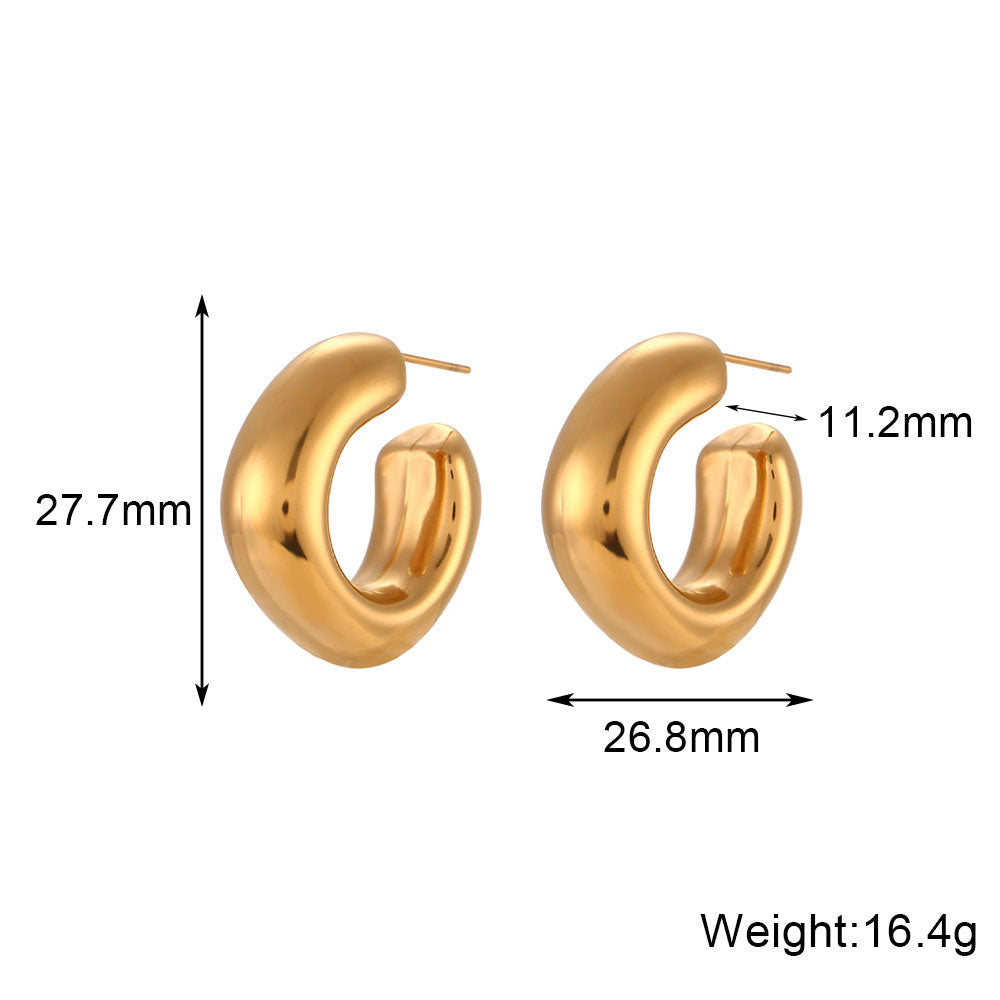 Venus Hoop Earrings