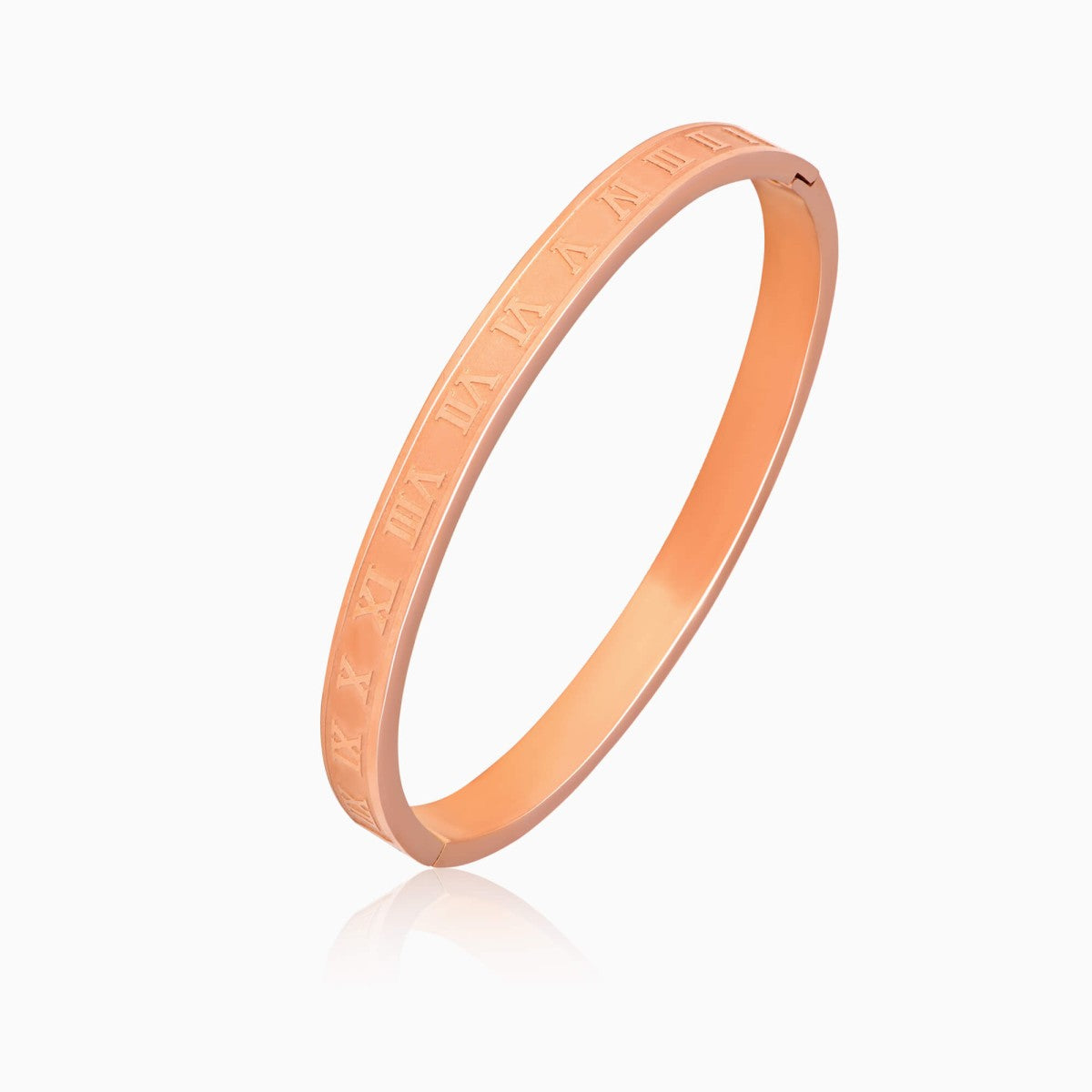 Roman Numerical Bangle Bracelet