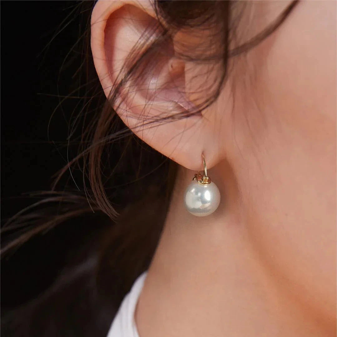 Swirl Pearl Earrings