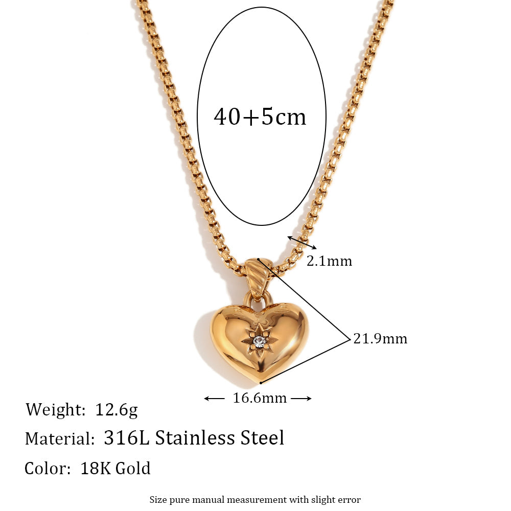 Timeless Heart Necklace