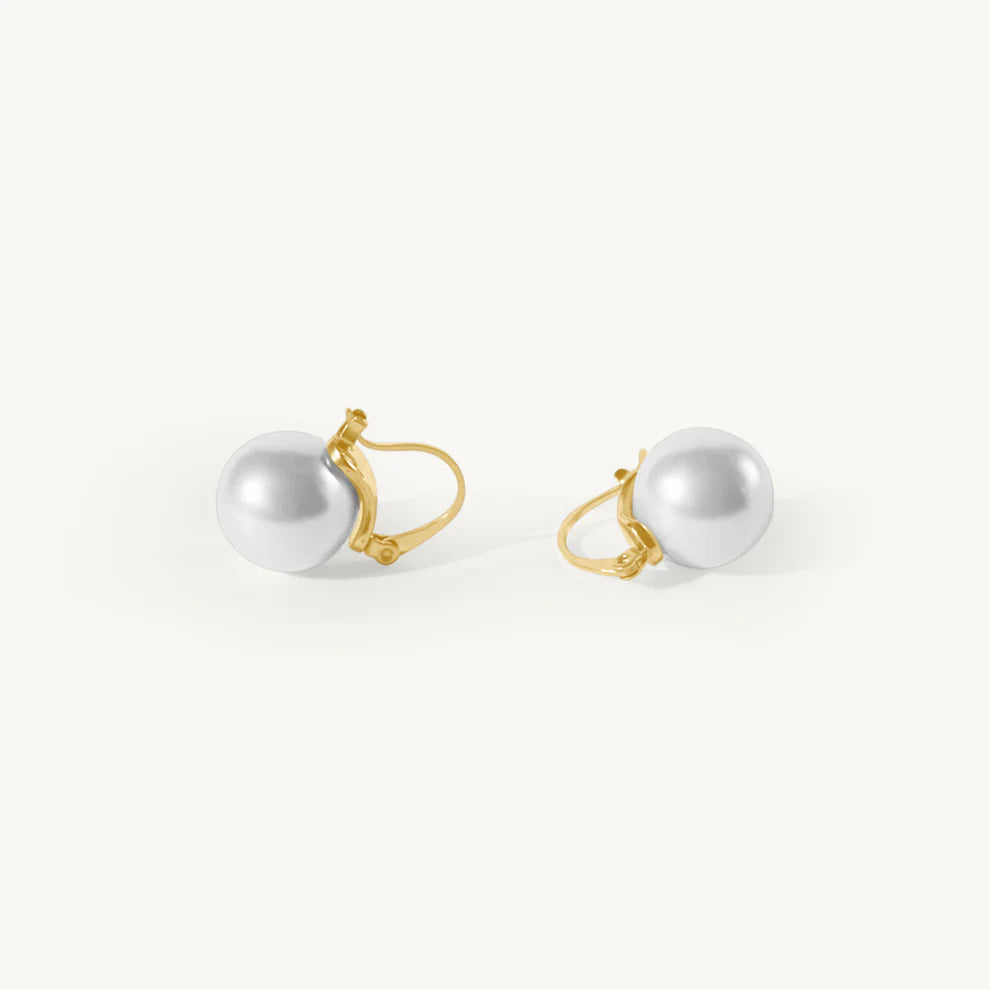 Swirl Pearl Earrings