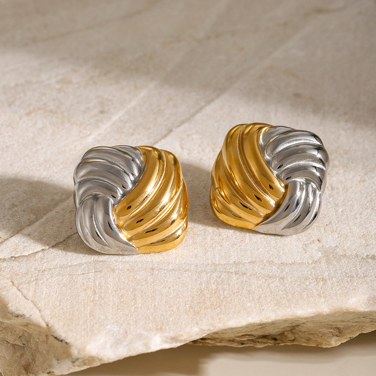 Dual Drape Earrings