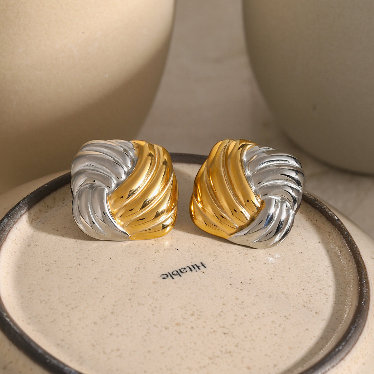 Dual Drape Earrings