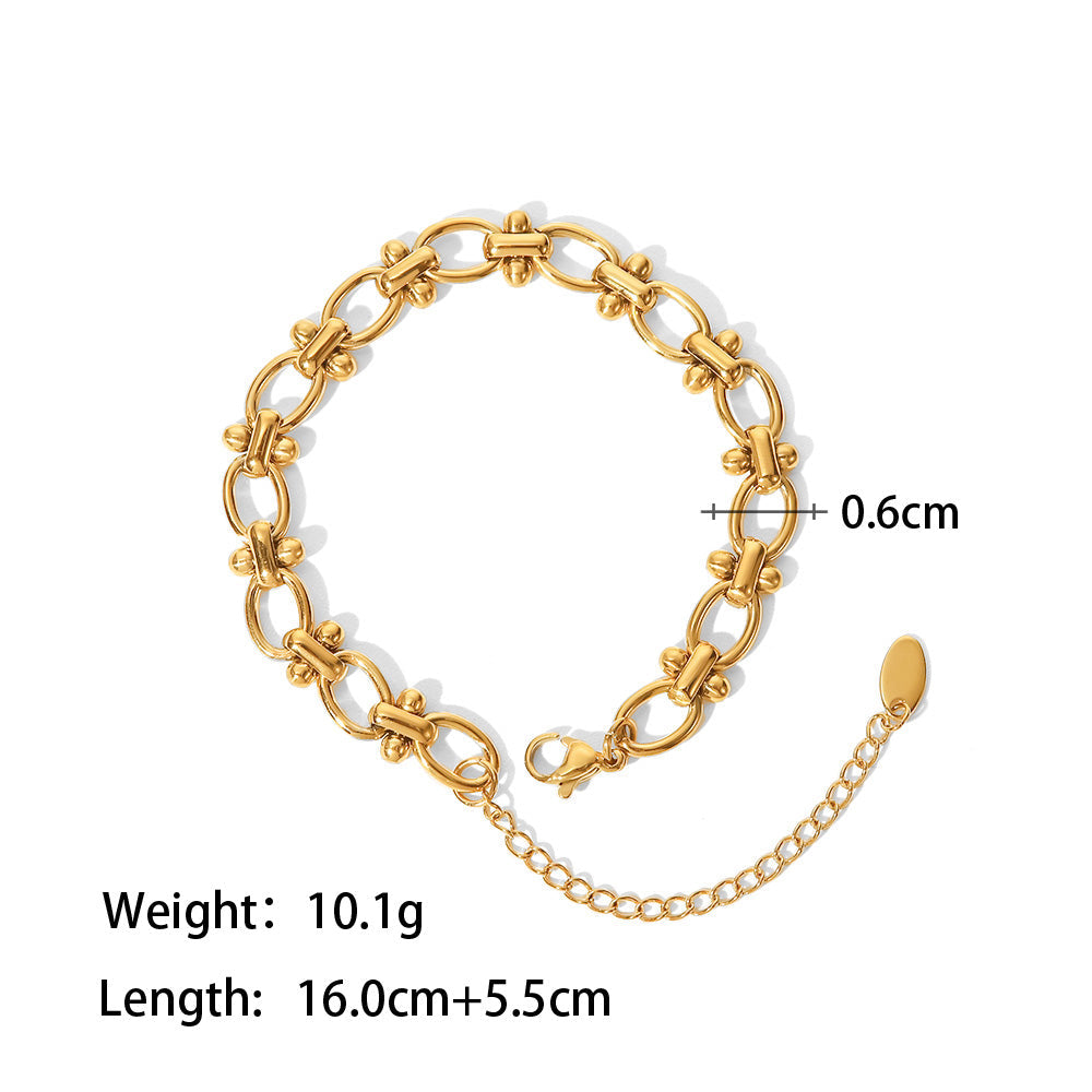 Elora Link Chain Bracelet