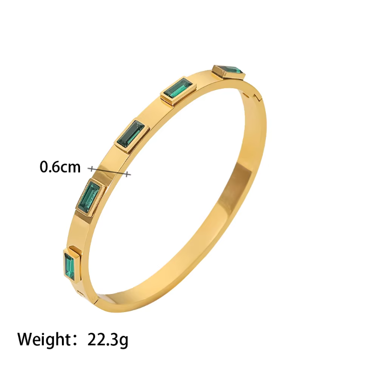 Emerald Shine Bracelet