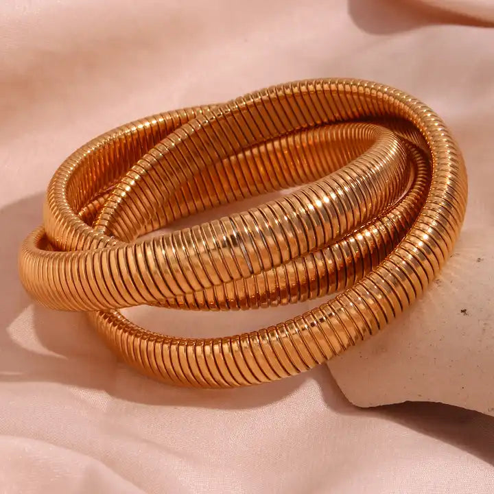 Triple Twist Bracelet