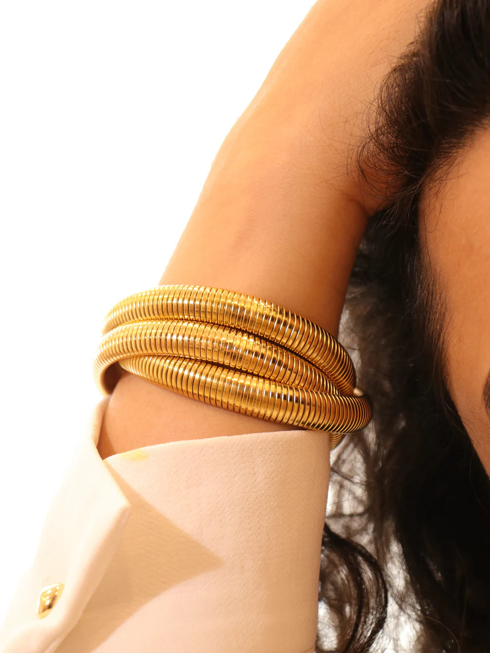 Triple Twist Bracelet