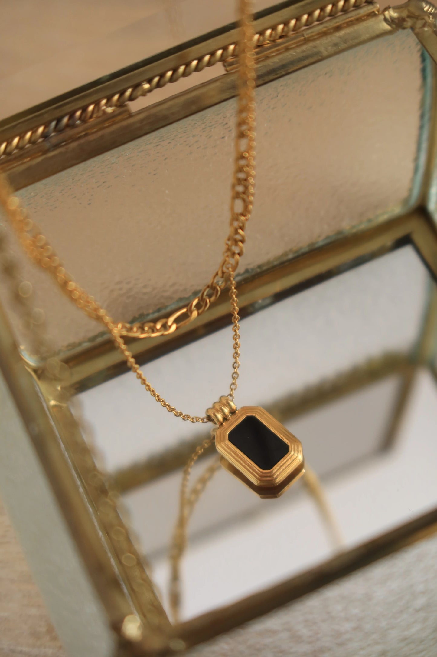 Midnight Double Layered Necklace