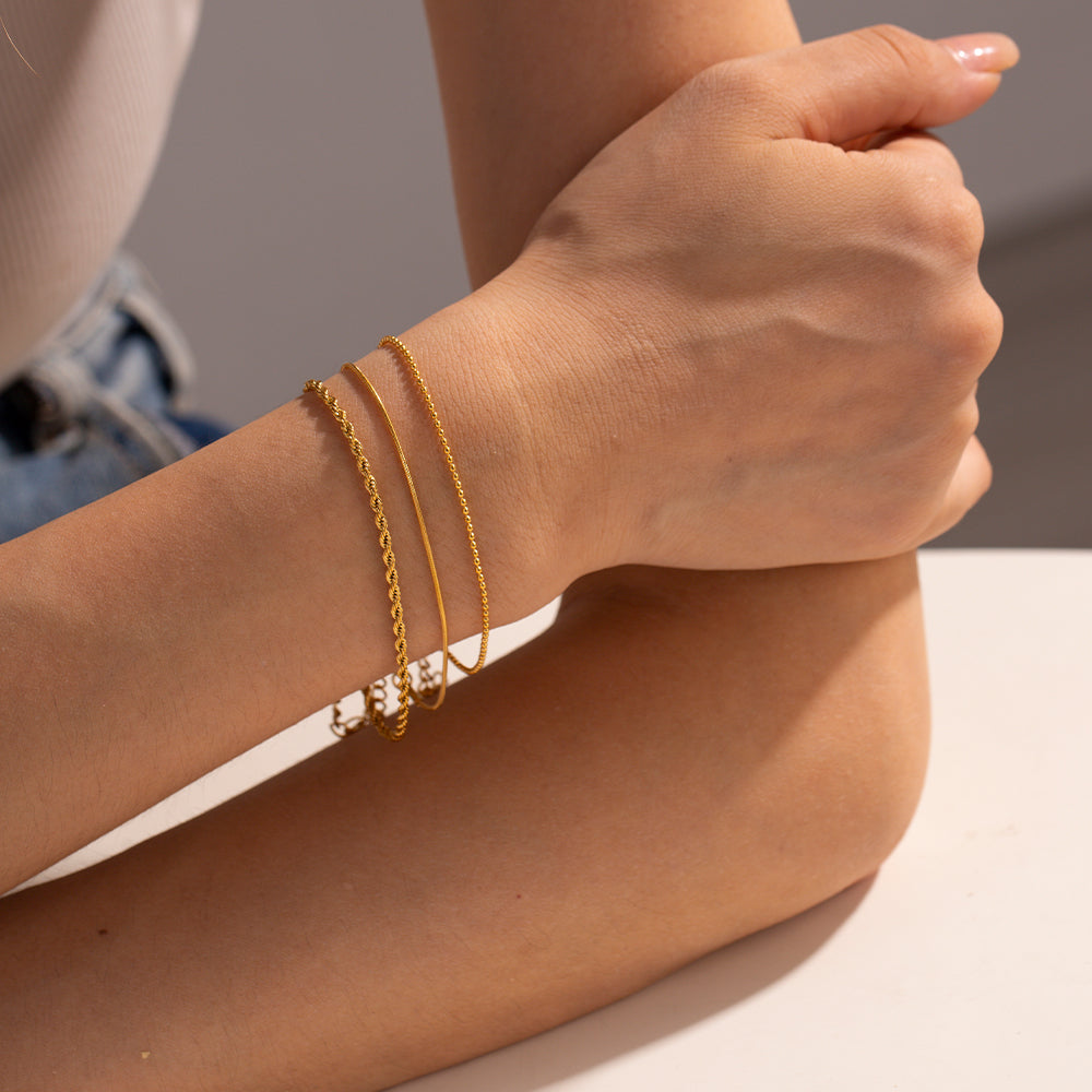 Dainty Trio Bracelets