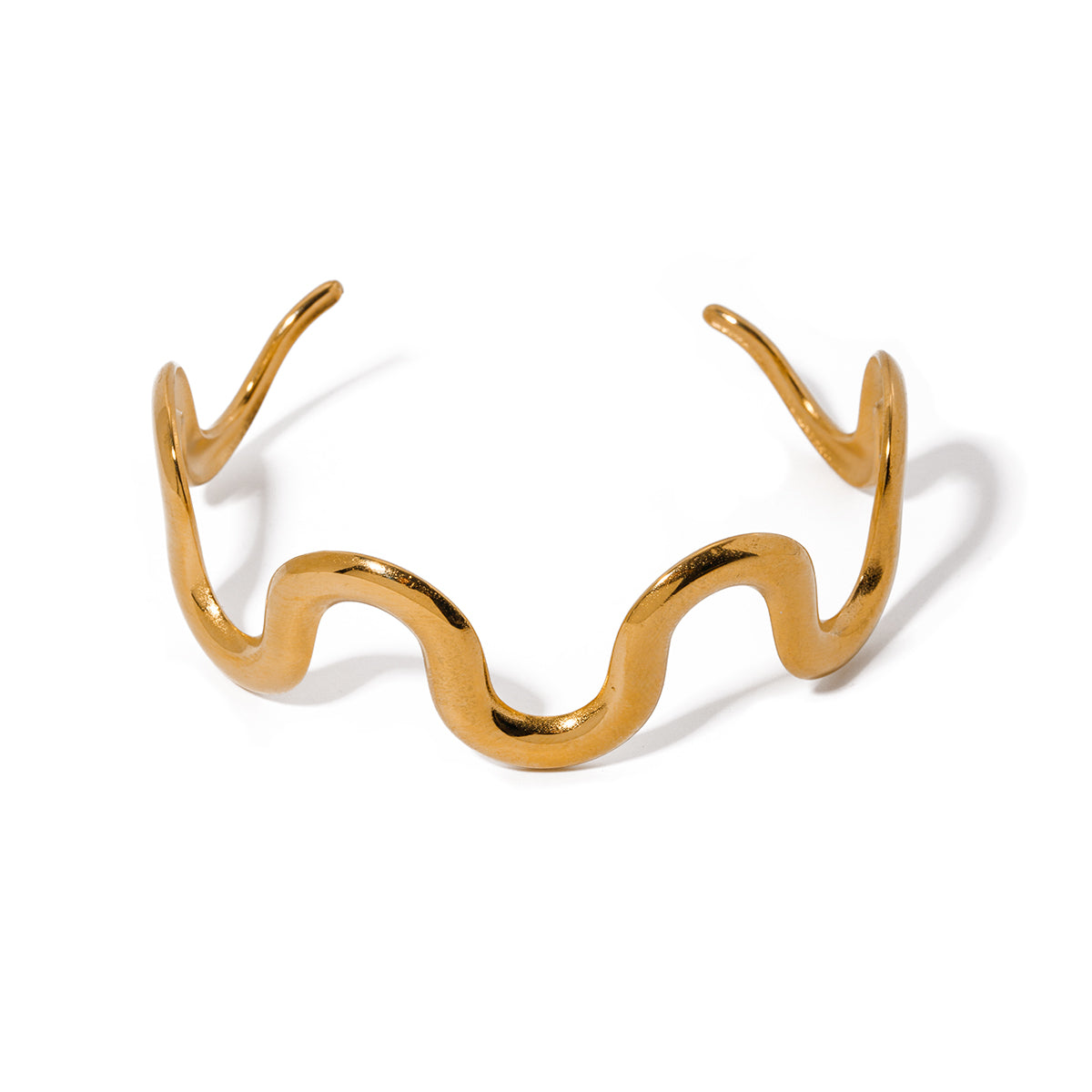Wavy Cuff Bracelet
