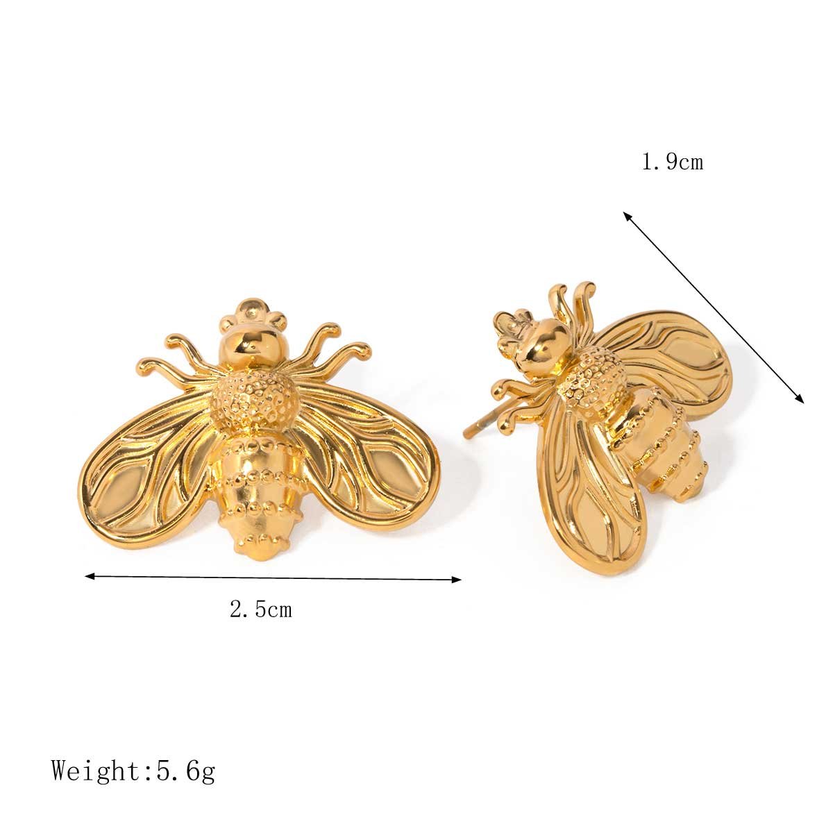 Honey Bee Earrings