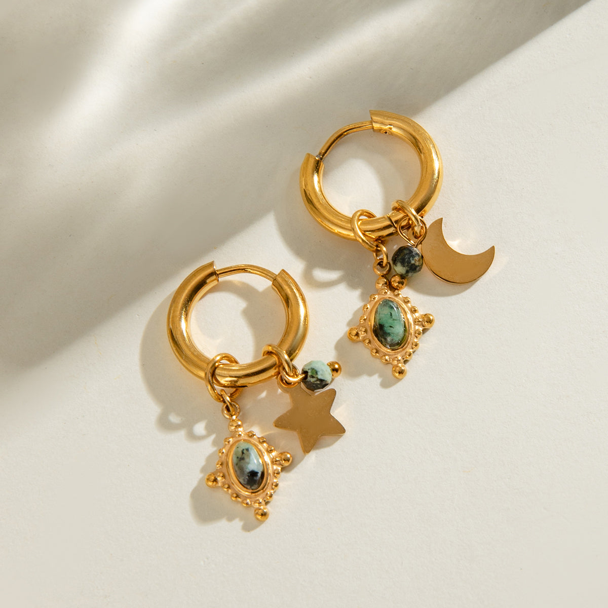Celestial Turquoise Earrings