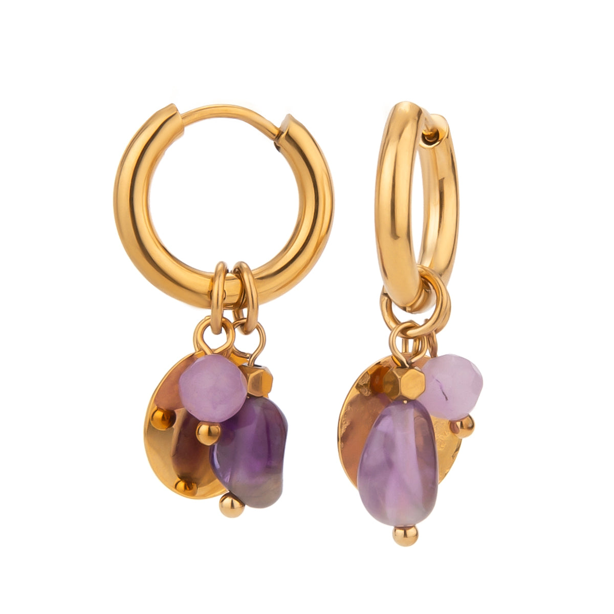 Aurora Mist Charm Earrings