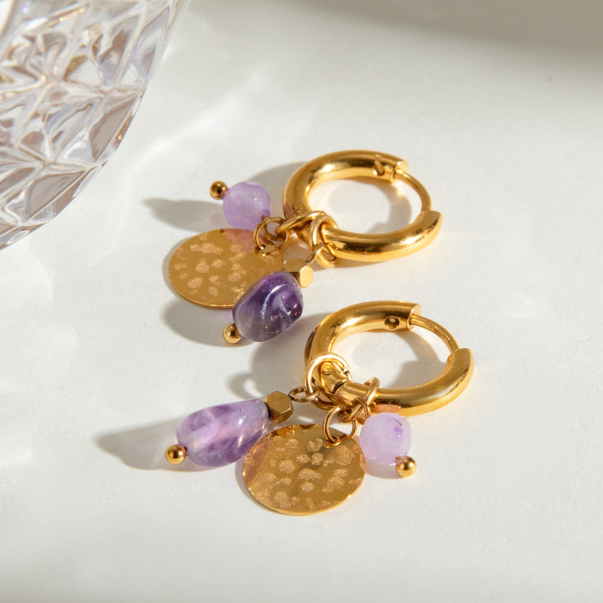 Aurora Mist Charm Earrings