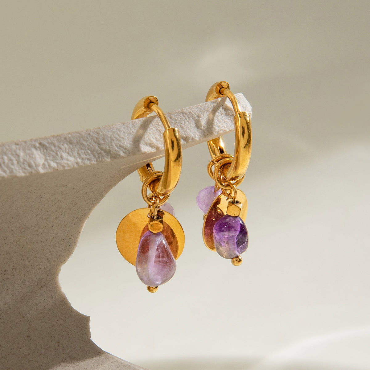 Aurora Mist Charm Earrings