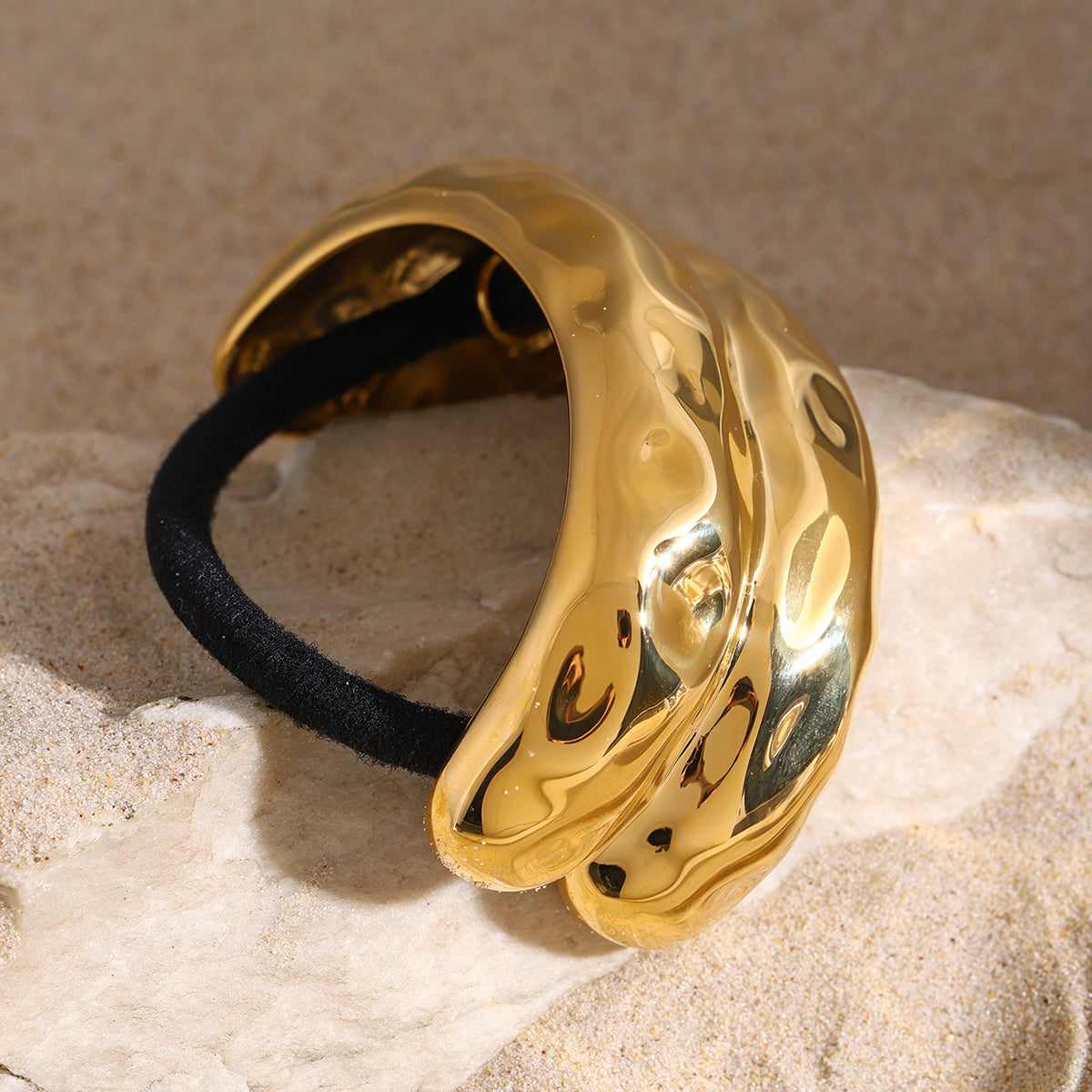 Double Hammered Hair Cuff
