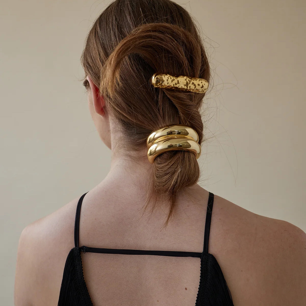 Double Dome Hair Cuff