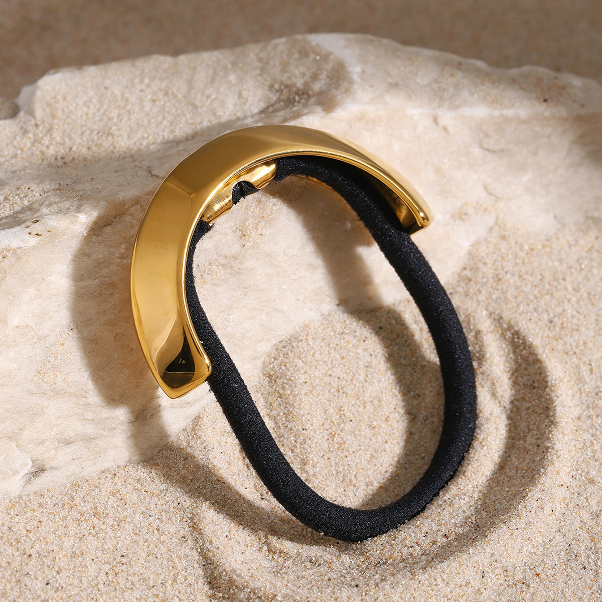 Elegant Curve Hair Cuff