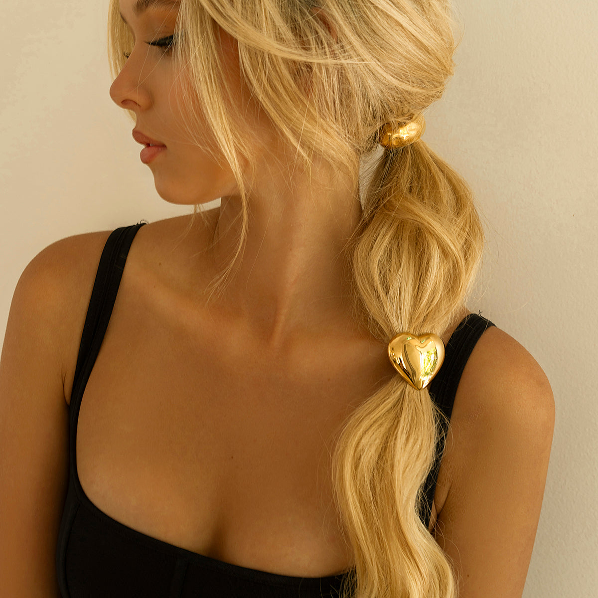 Heart Glow Hair Cuff