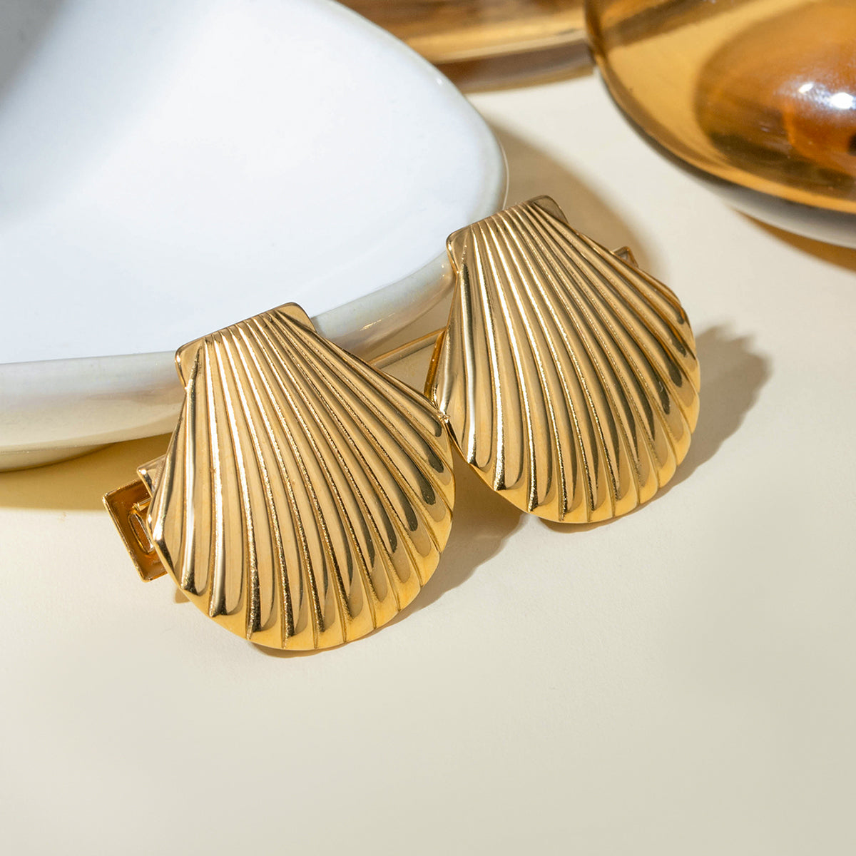 Seashell Hair Clip