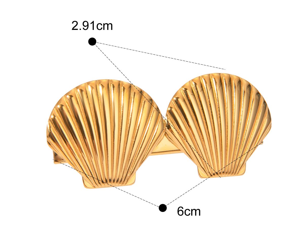 Seashell Hair Clip