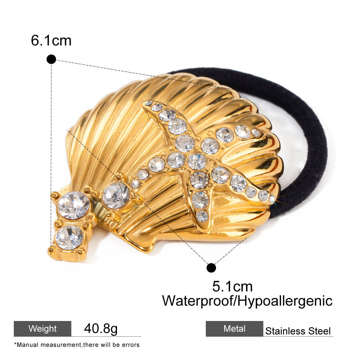 Oceanica Hair Cuff