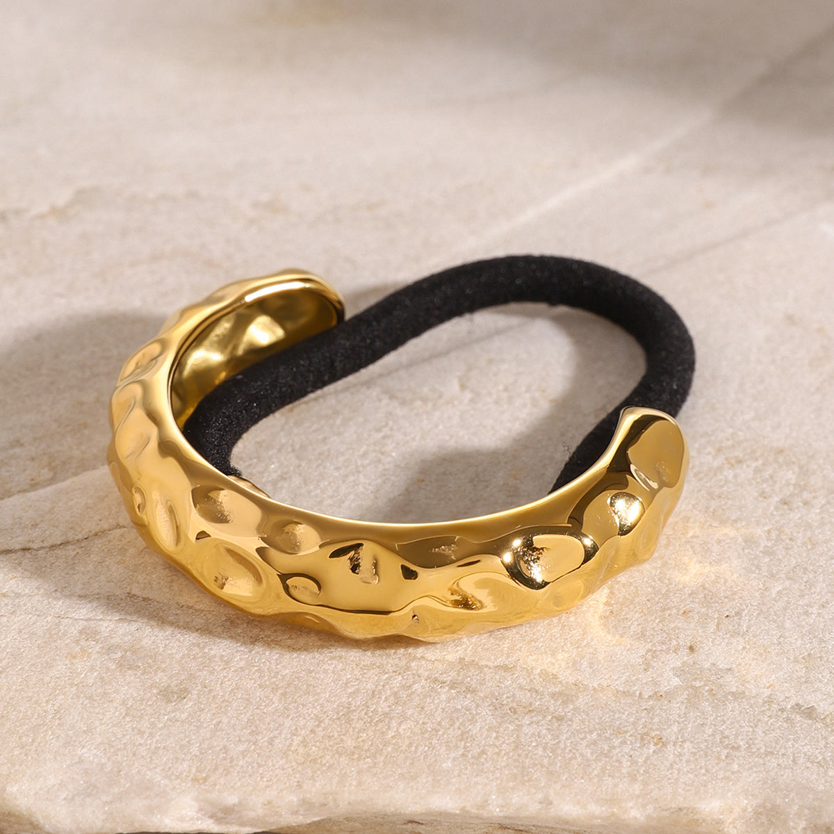 Hammered Hair Cuff