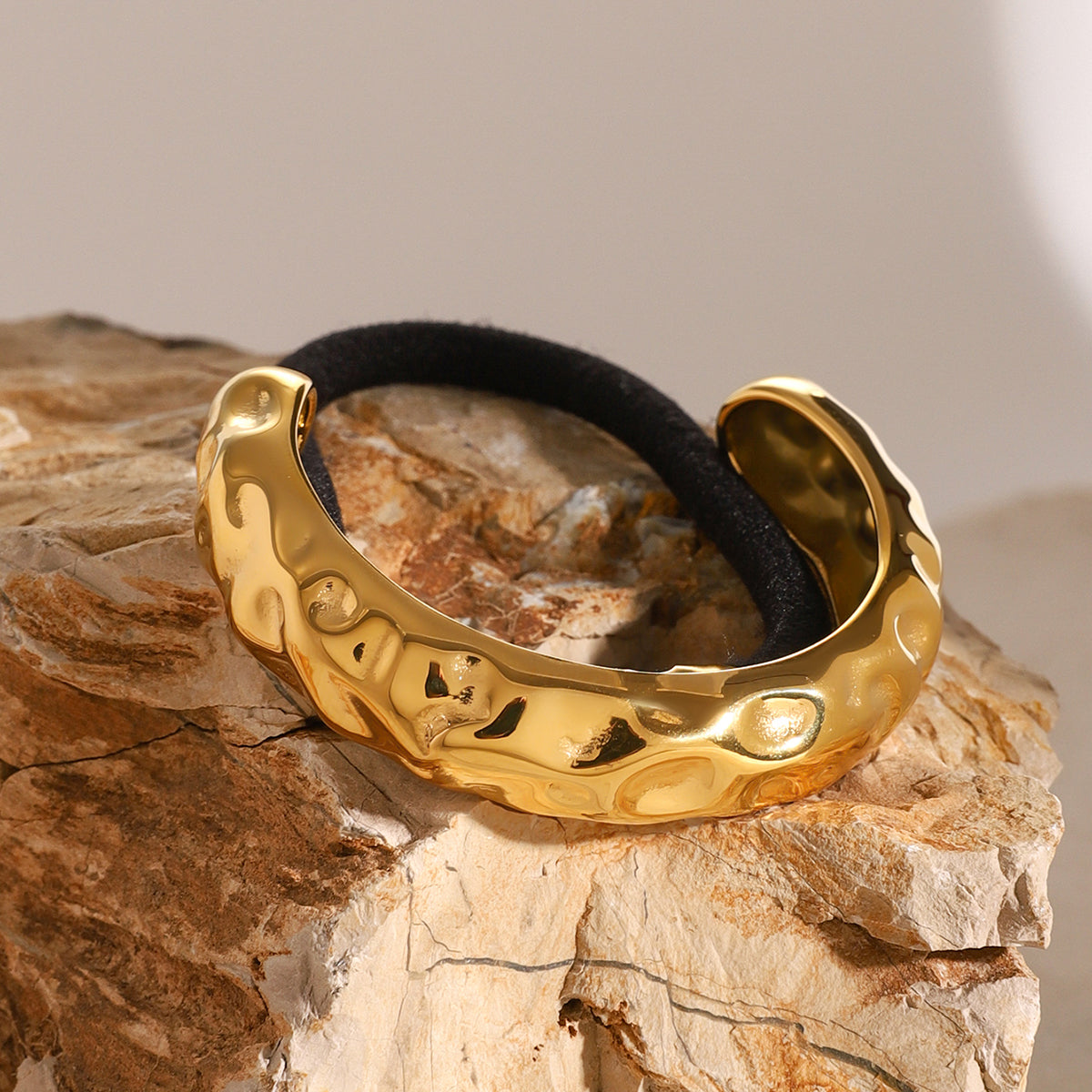 Hammered Hair Cuff
