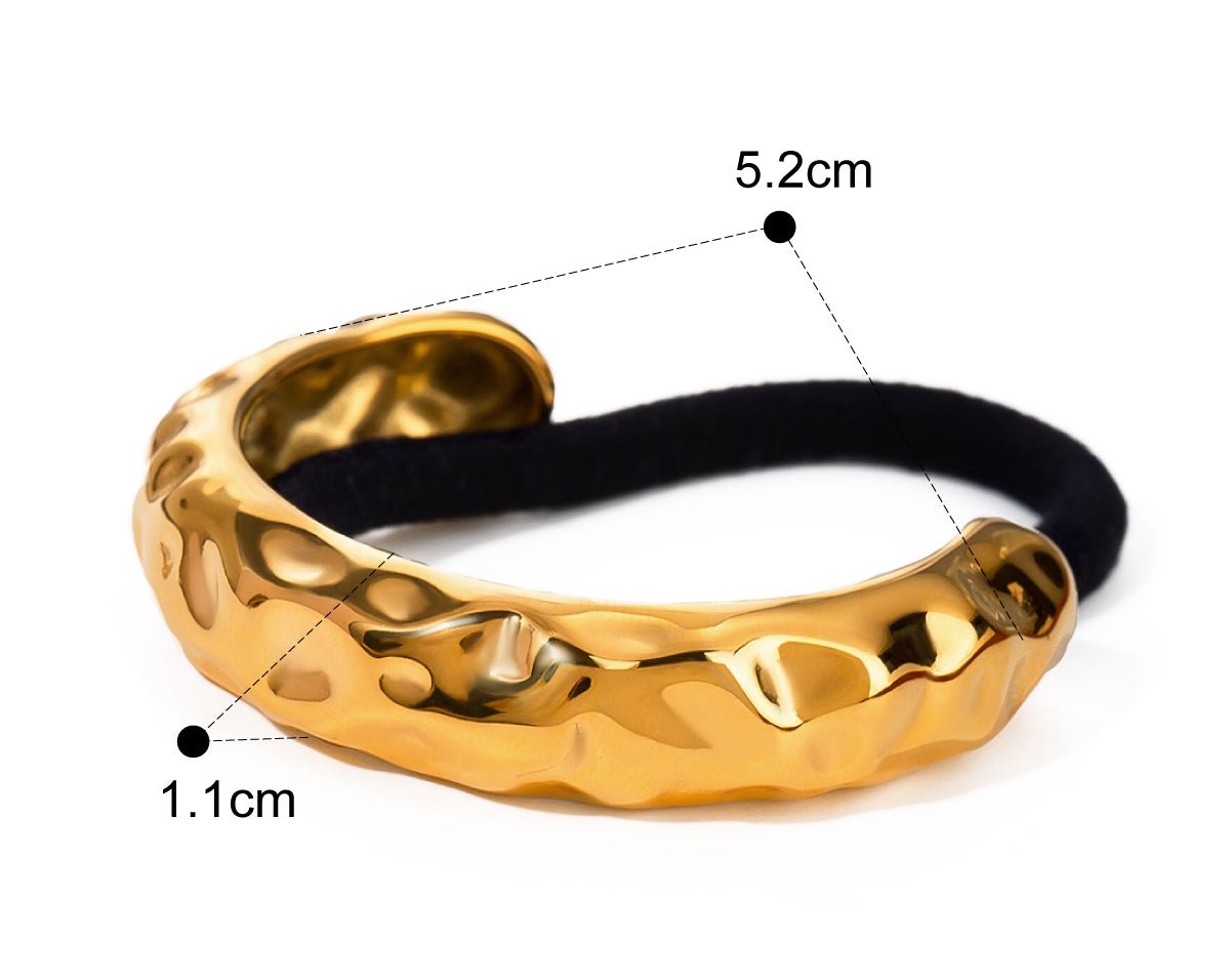 Hammered Hair Cuff