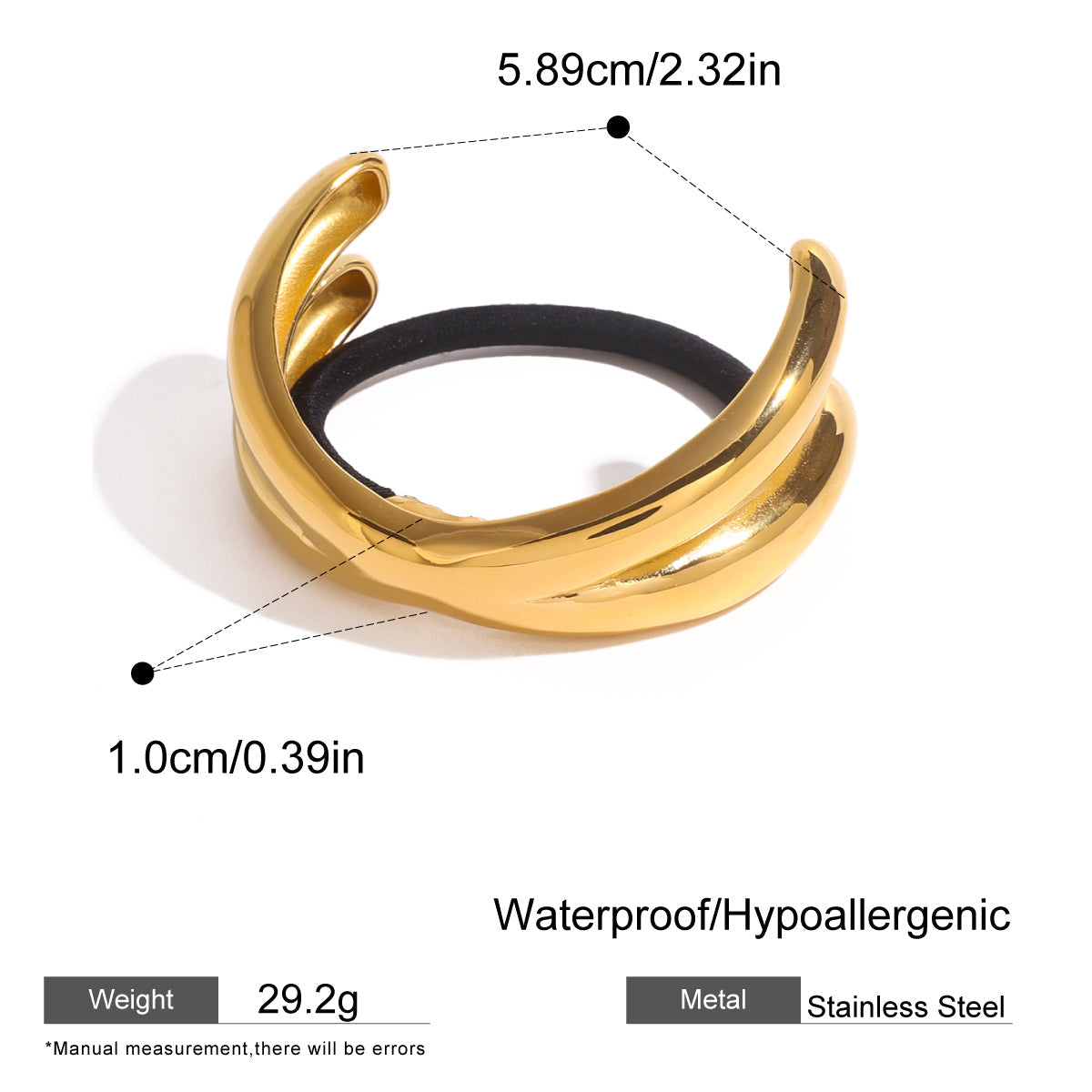 Crossflow Hair Cuff