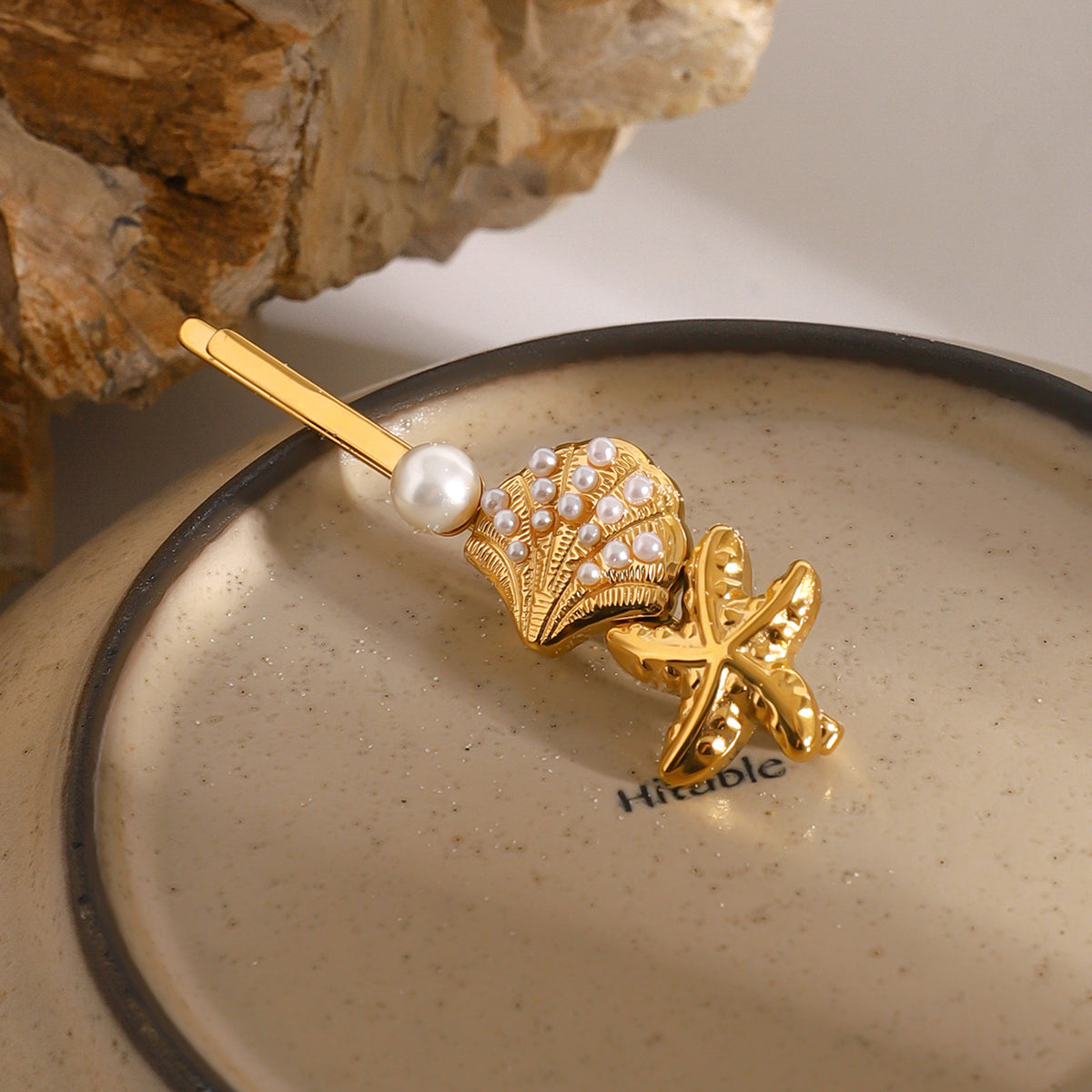 Shimmering Shore Hair Pin