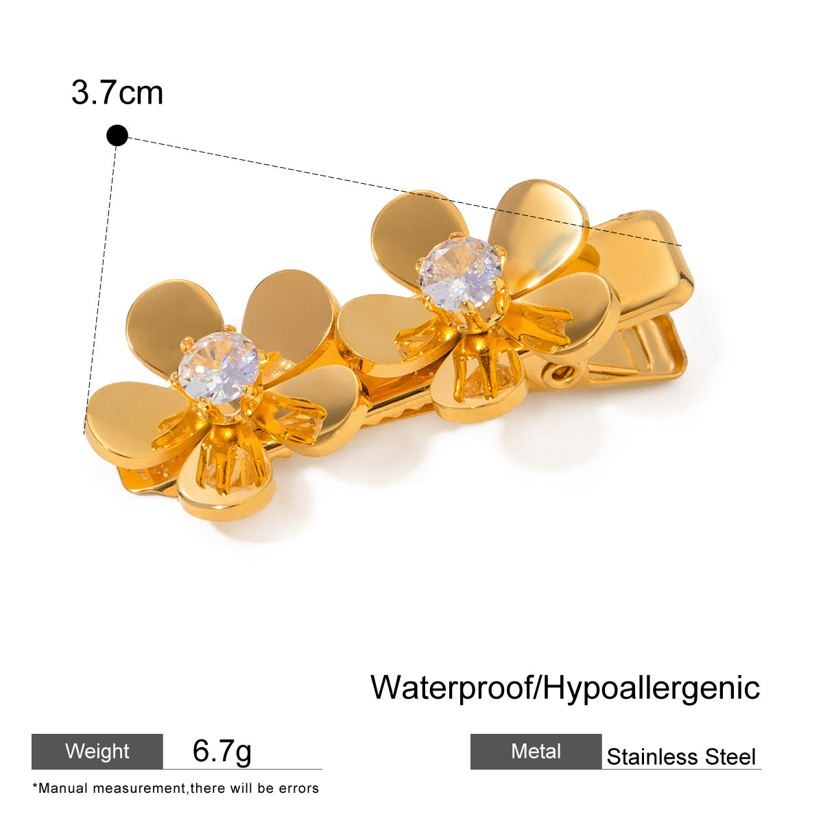 Flora Spark Hair Clip