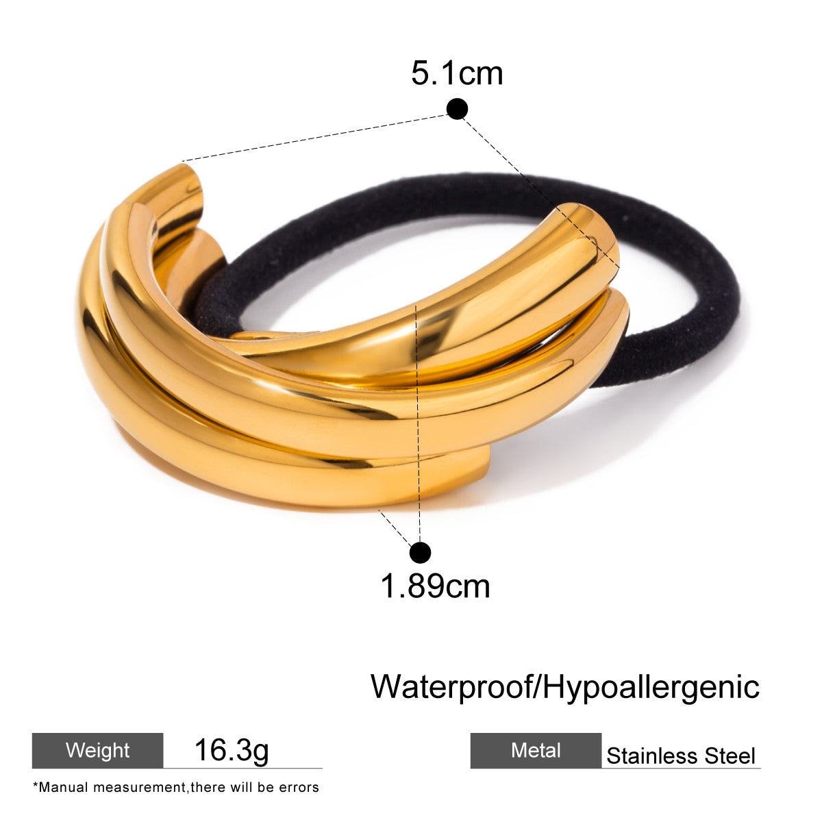 Triwave Hair Cuff