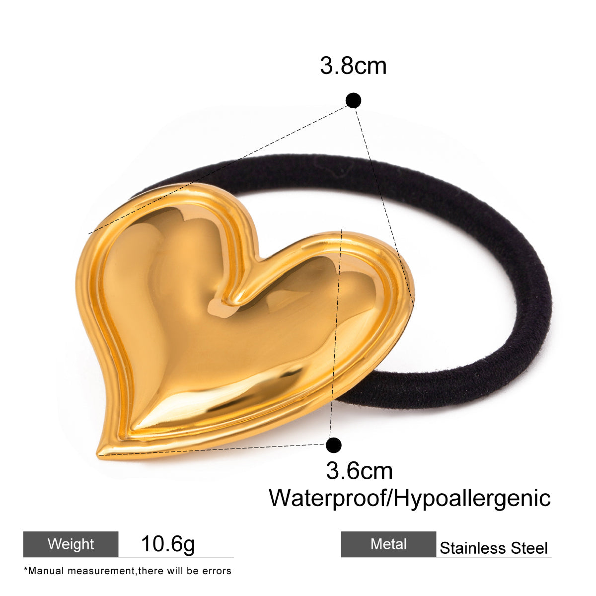 Heart Haven Hair Cuff