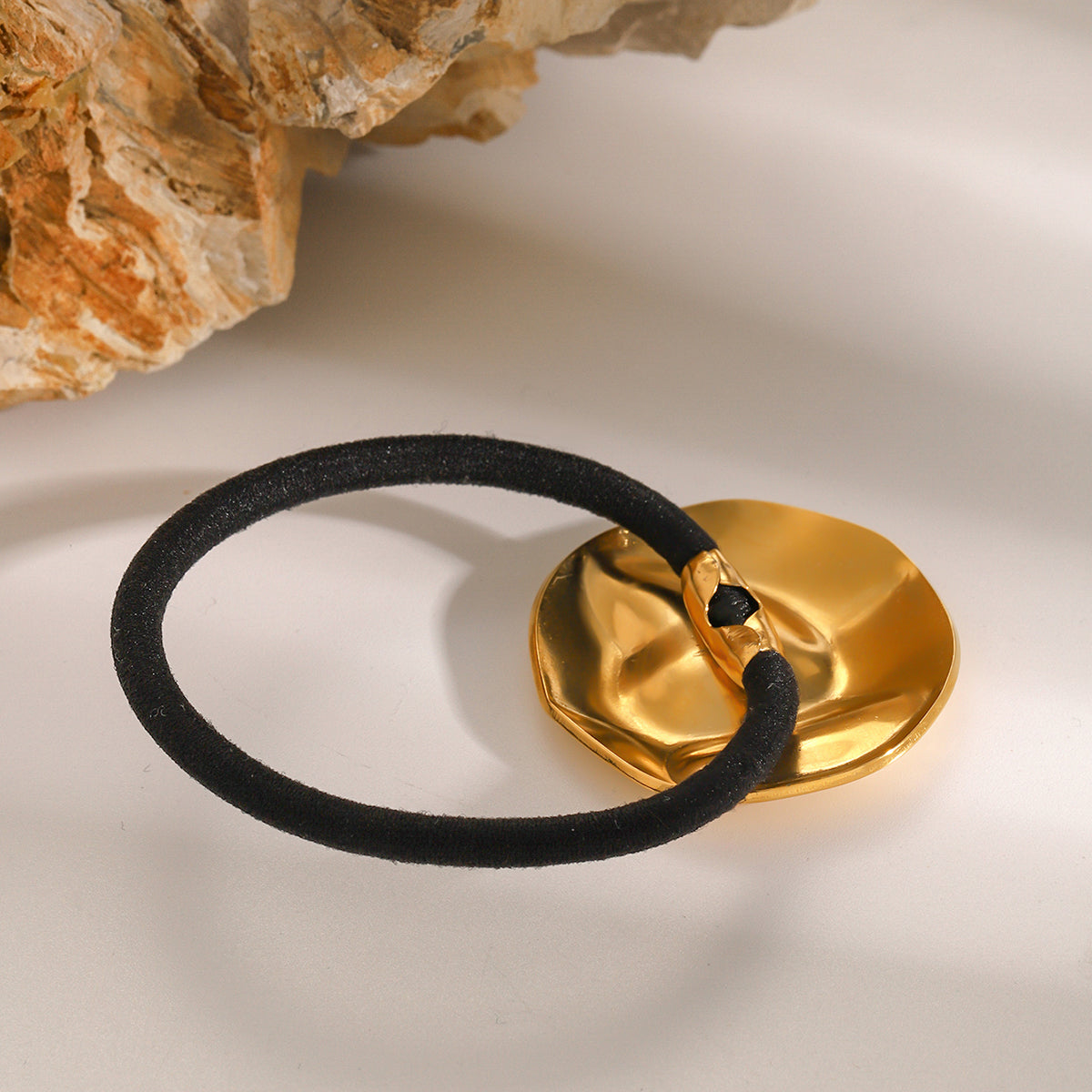 Molten Circle Hair Cuff