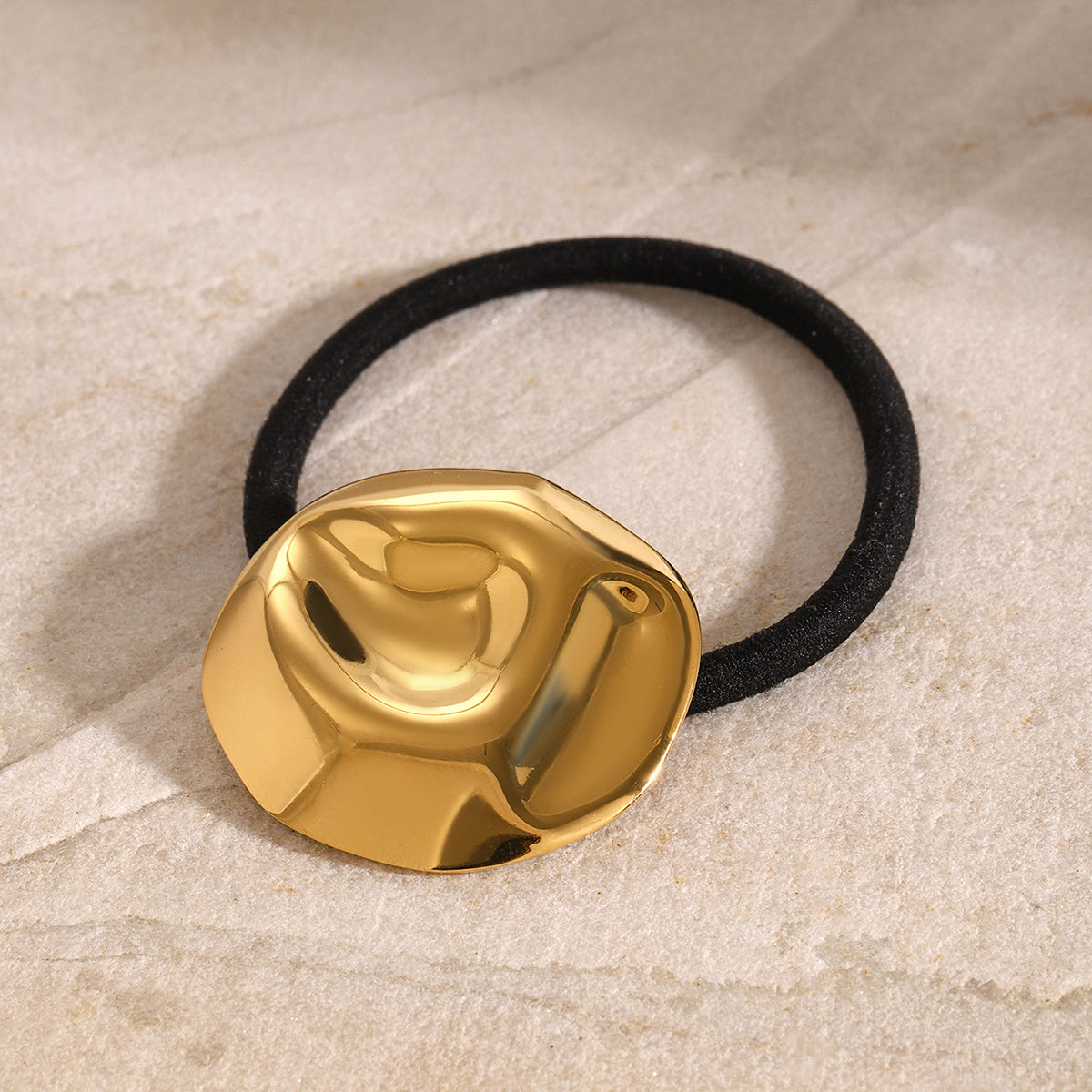 Molten Circle Hair Cuff