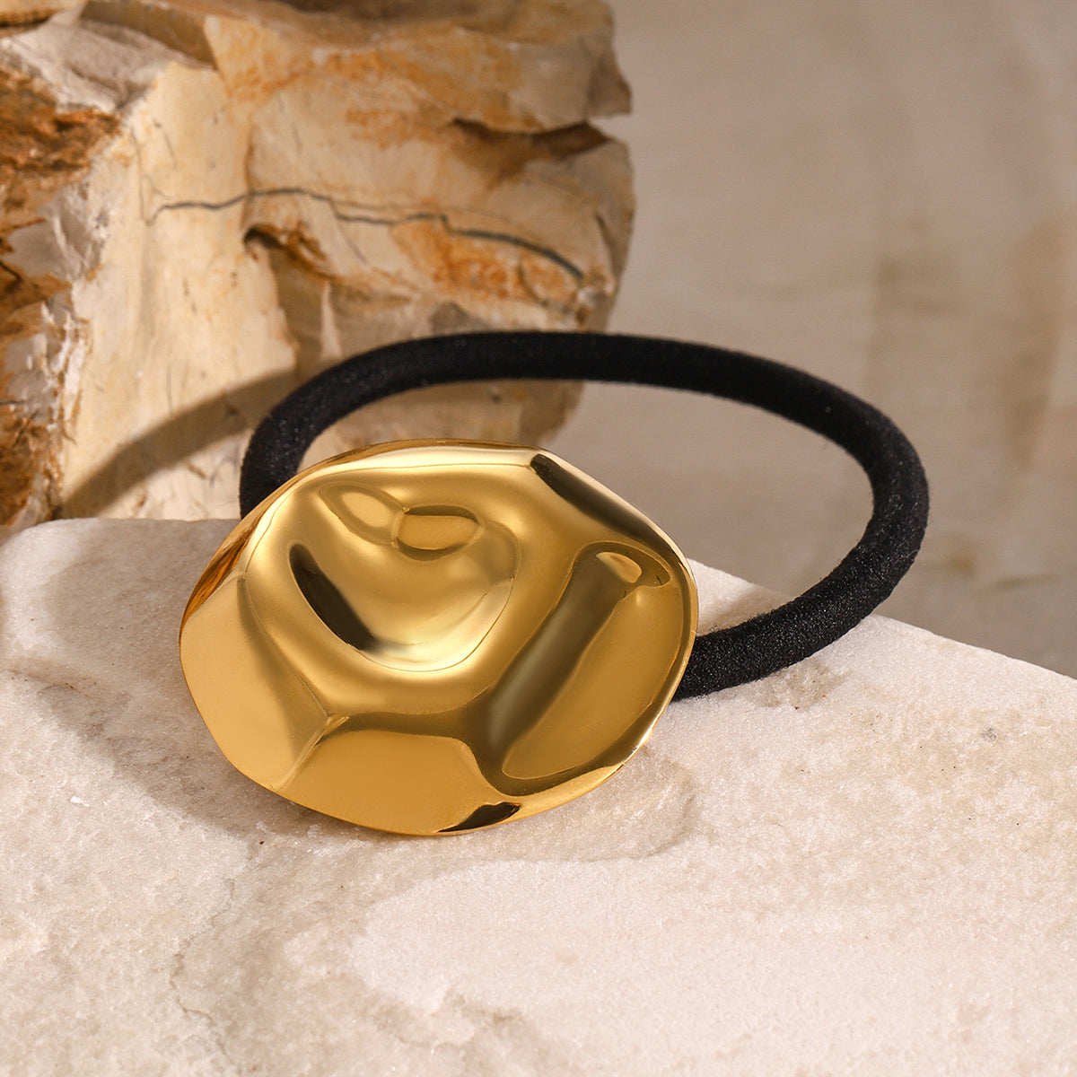 Molten Circle Hair Cuff