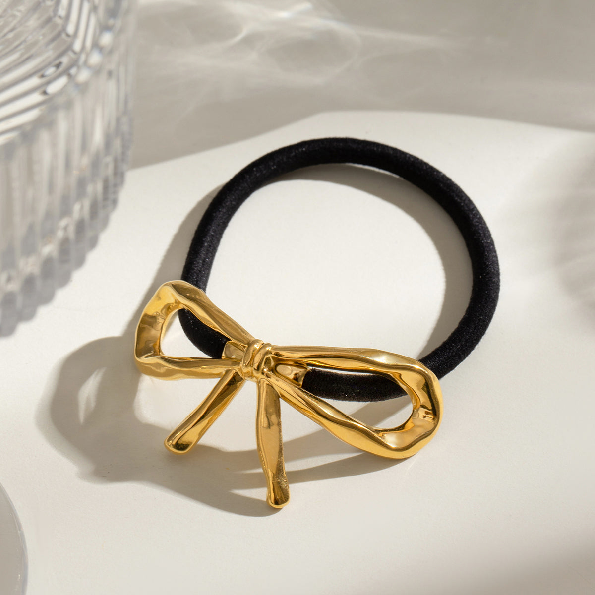 Bow Charm Hair Cuff