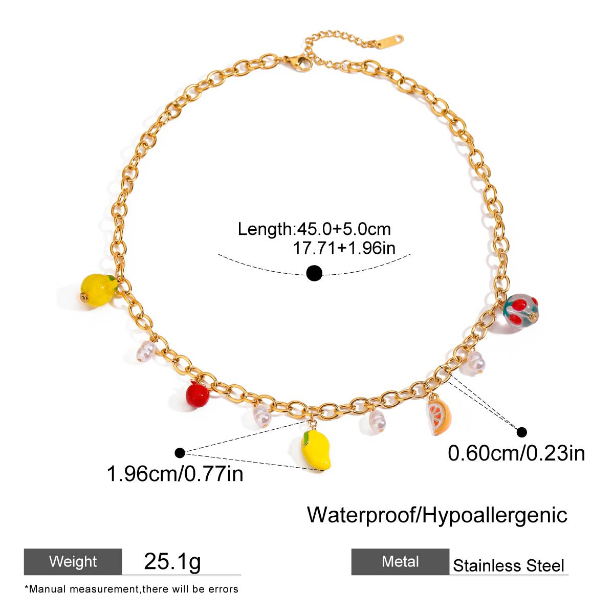Fruit Charmer Necklace