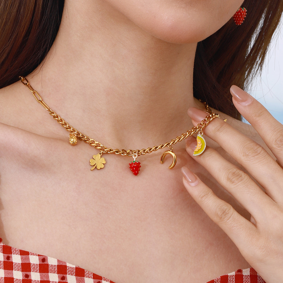 Fruity Lunar Necklace