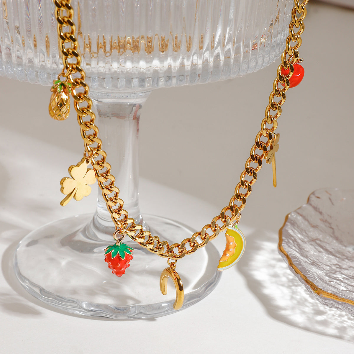 Fruity Lunar Necklace