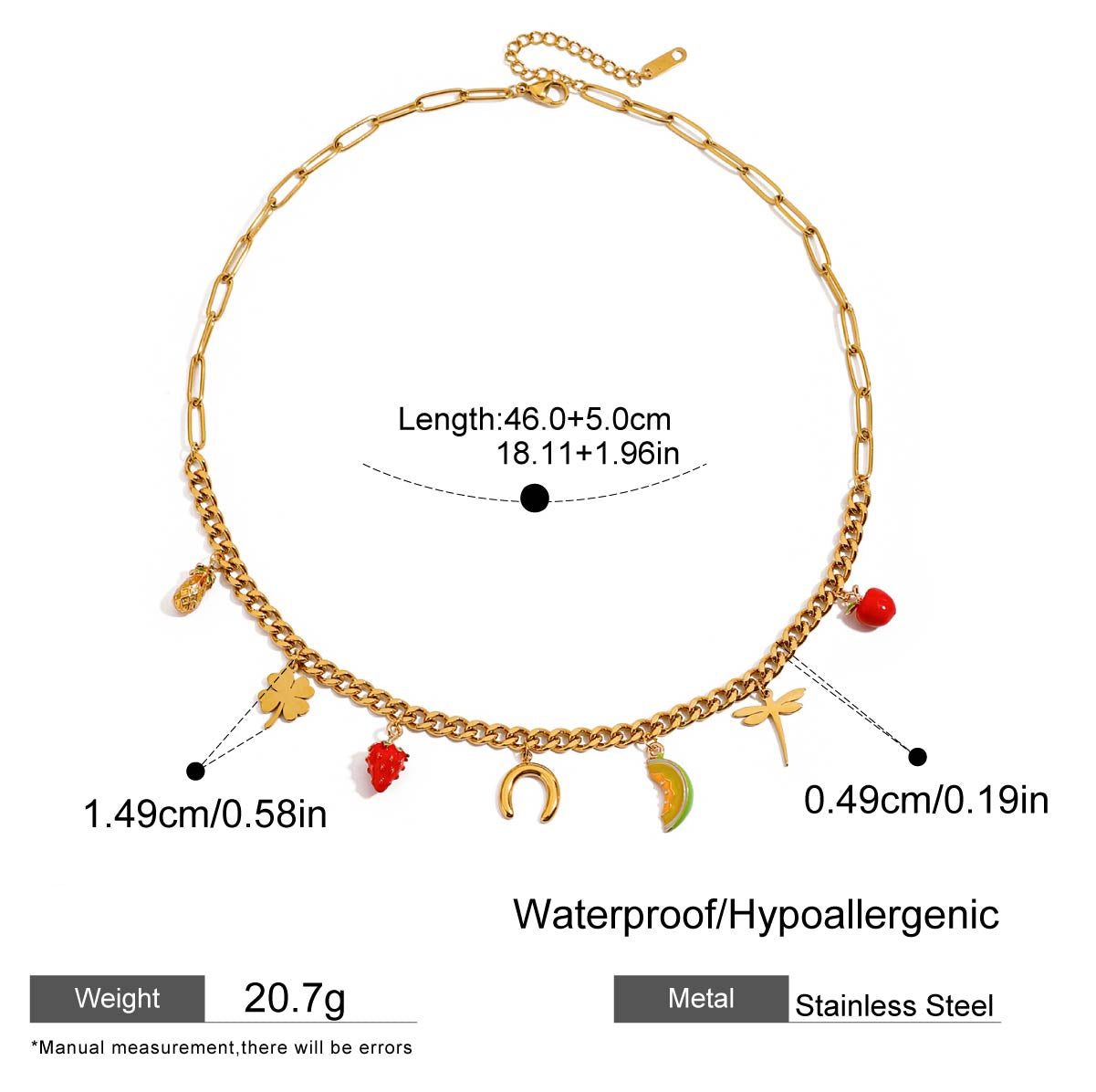 Fruity Lunar Necklace
