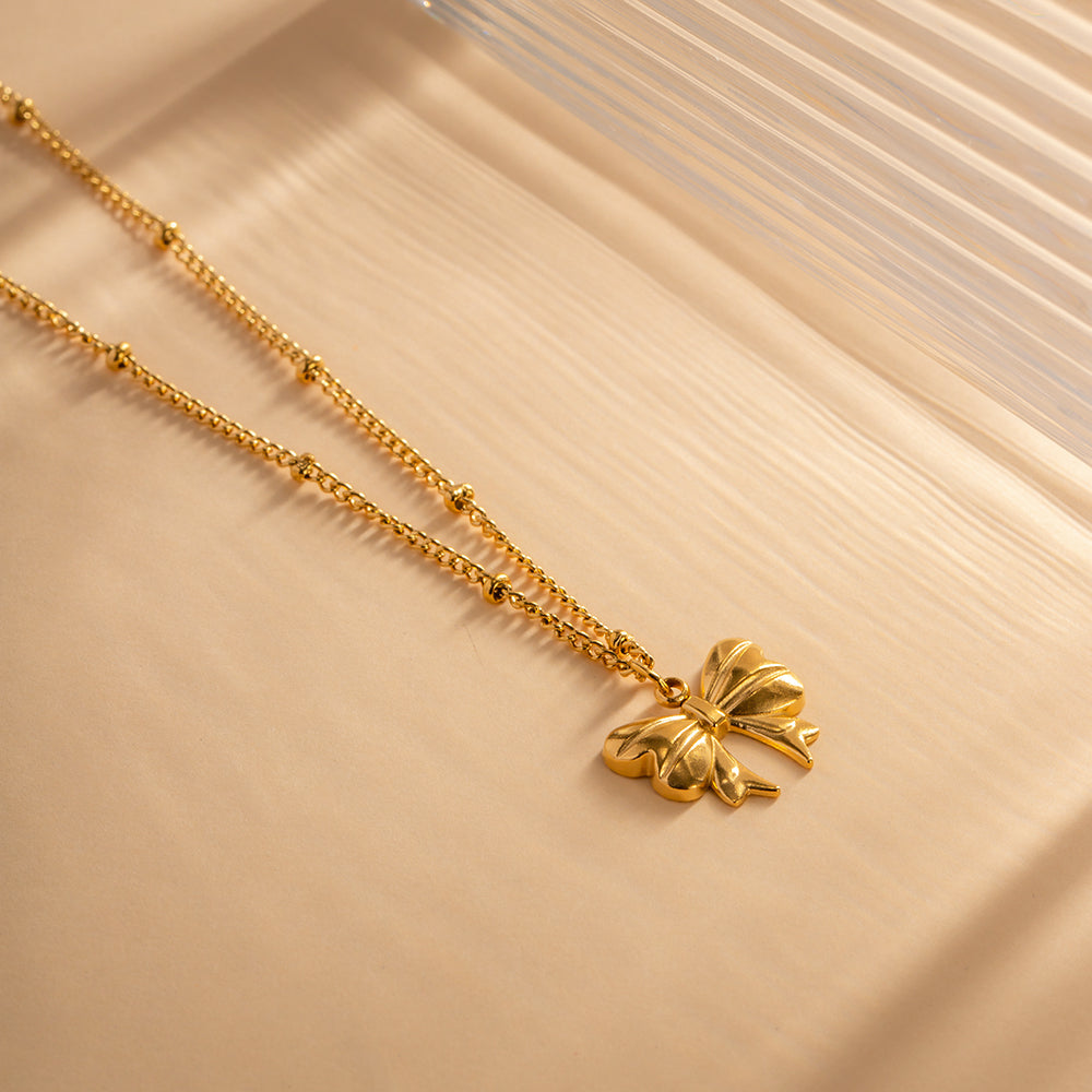 Bow Necklace