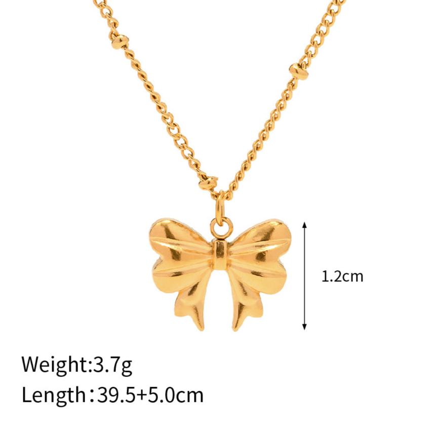 Bow Necklace