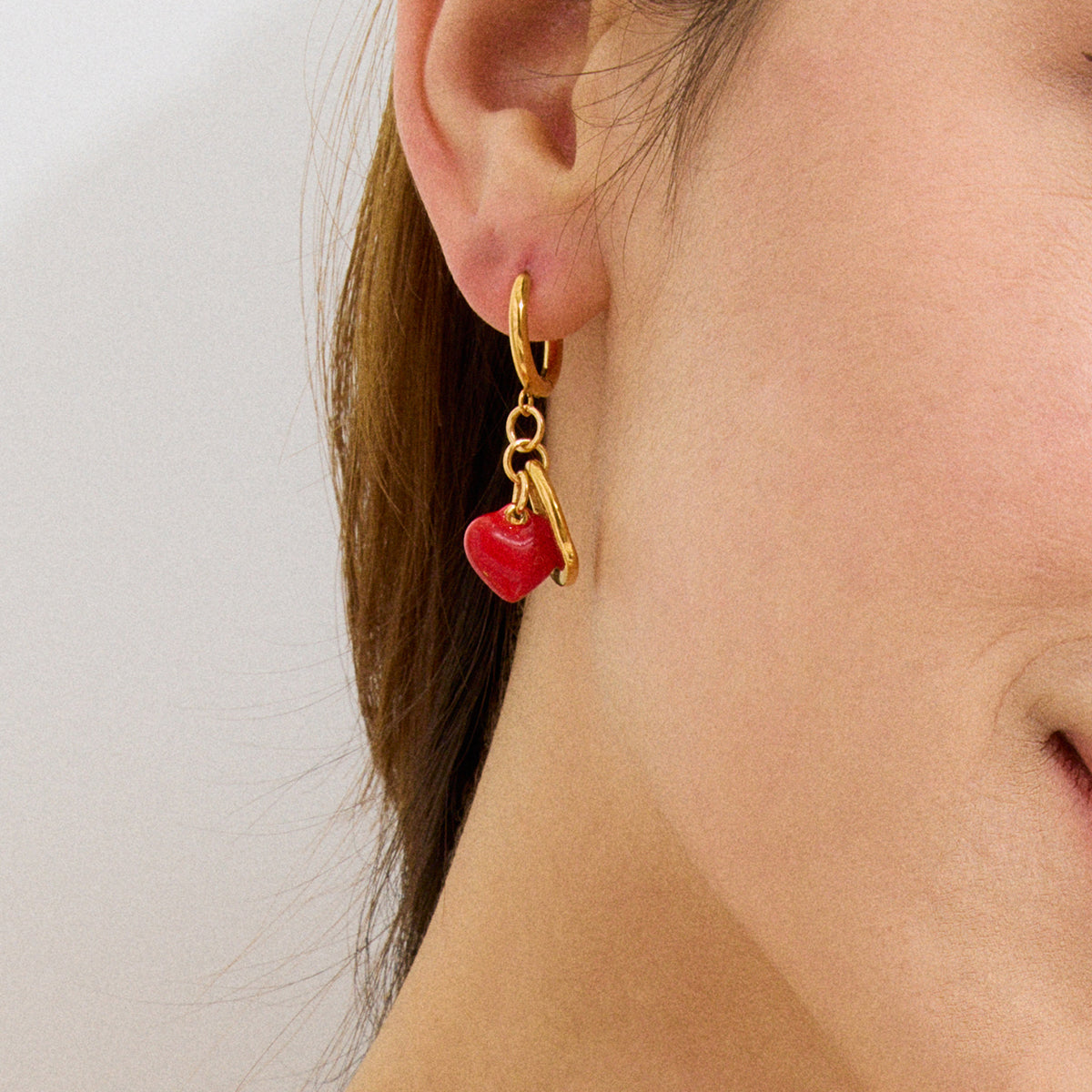 Love & Heart Mismatch Earrings