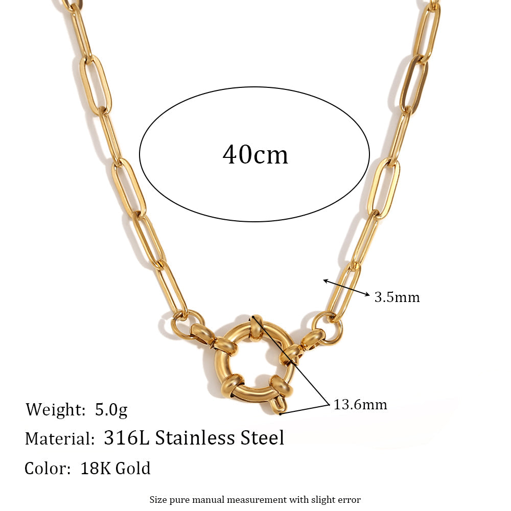 Signature Clip Link Chain Necklace