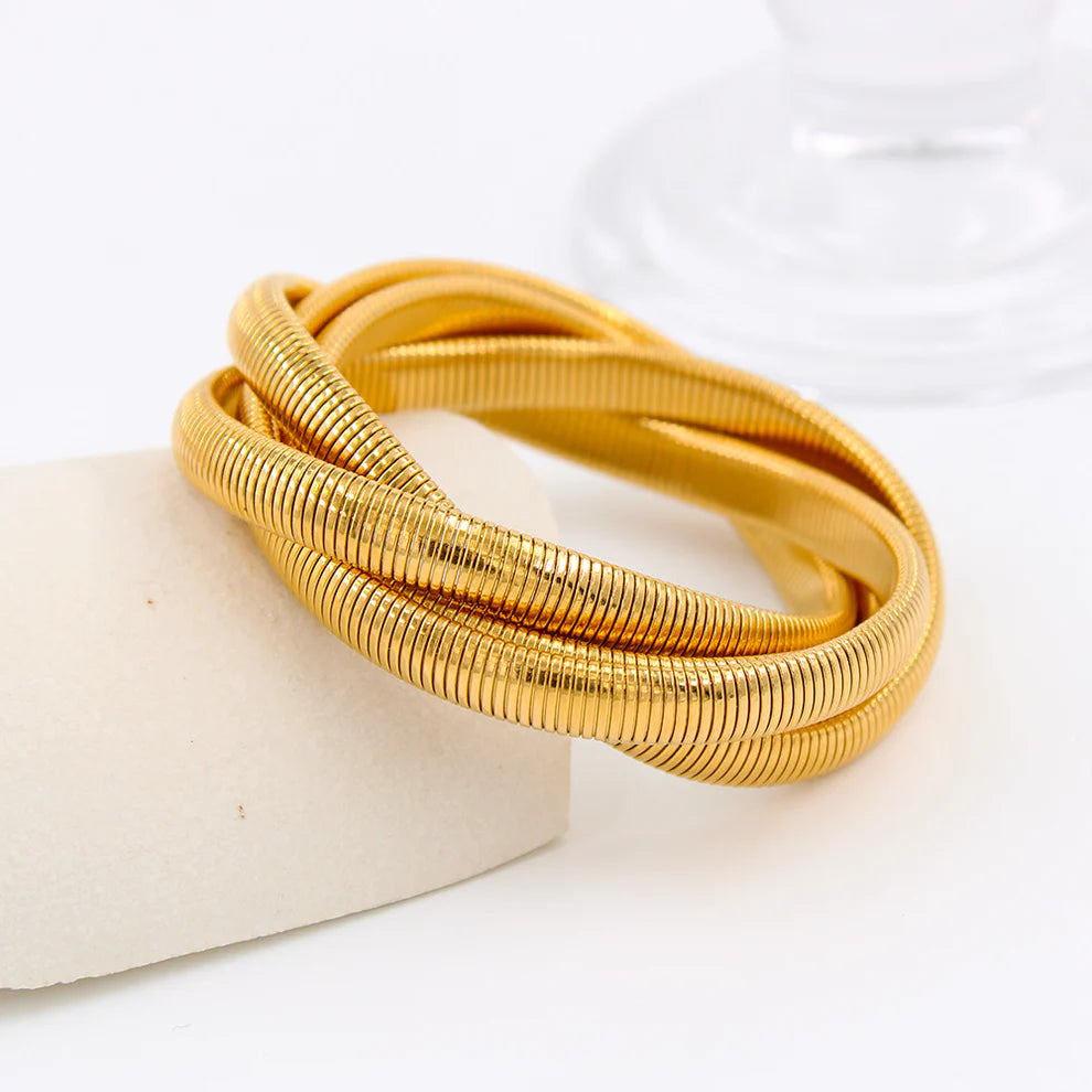 Triple Twist Bracelet