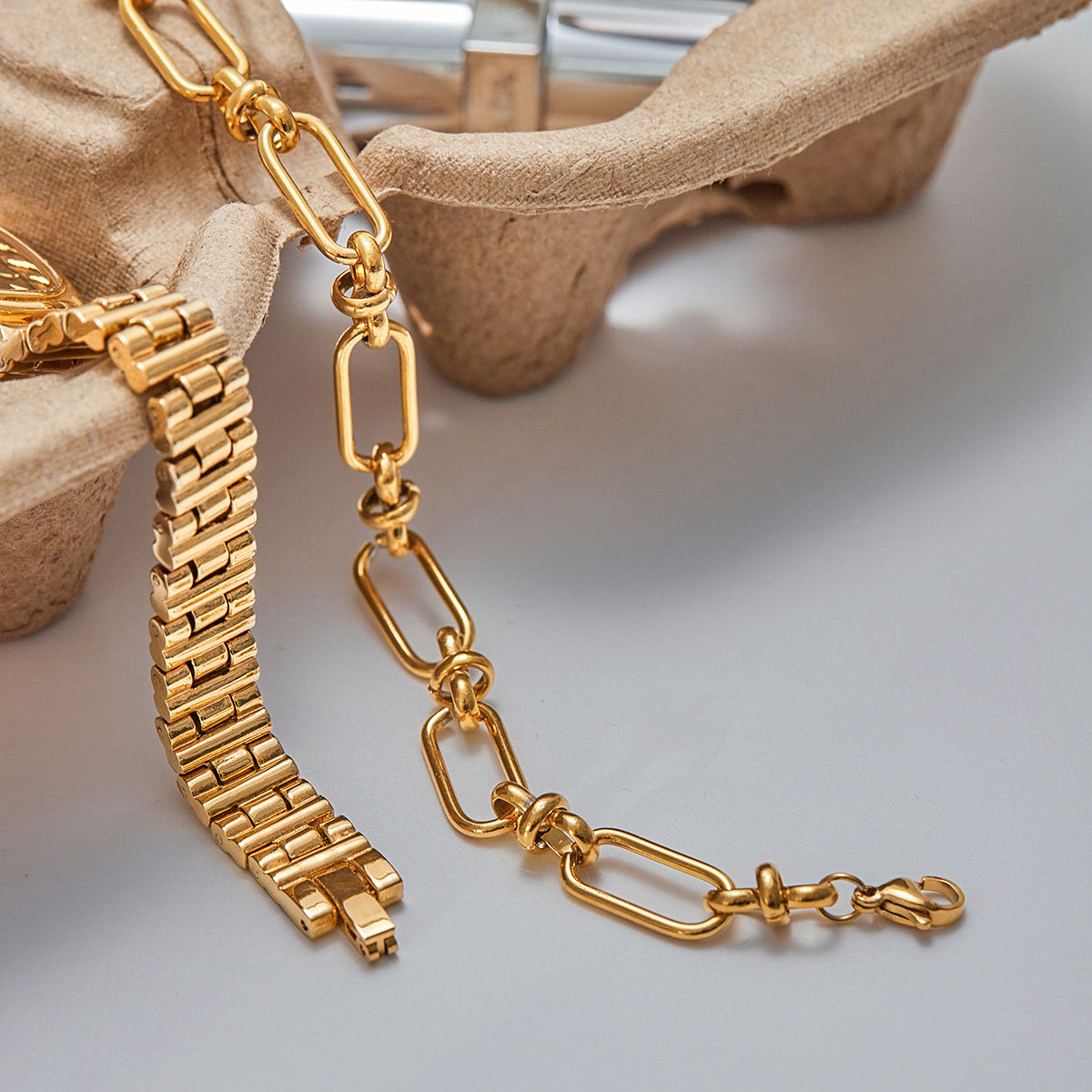 Recta Link Chain Bracelet