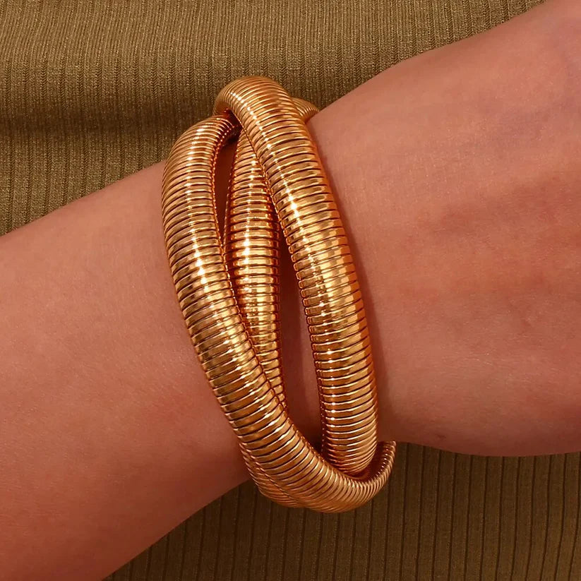 Triple Twist Bracelet
